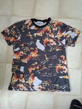 Givenchy Flame Print Tshirt